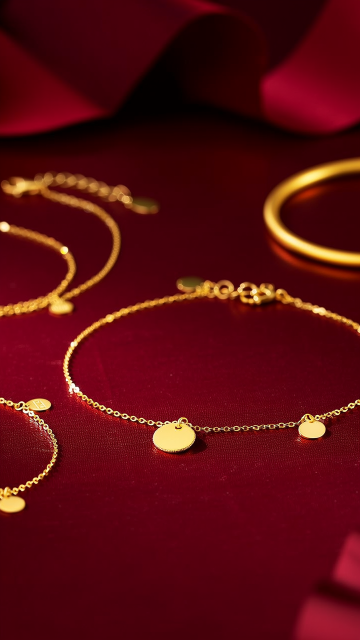 6克金手链图片大全