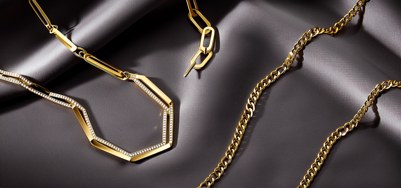 金项链最新款式图片